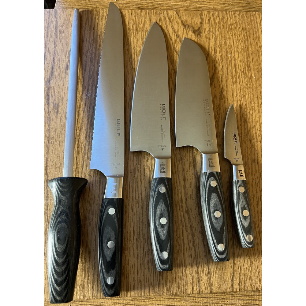 Wolf Gourmet 5 piece Knife set Made In Germany